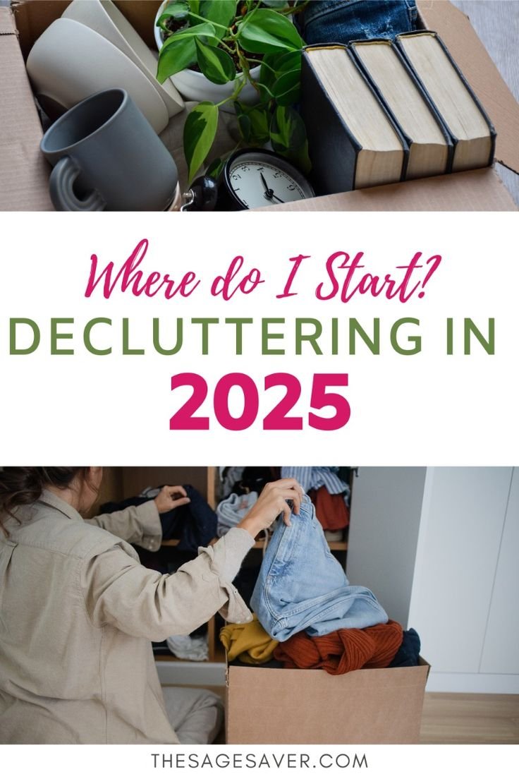 Things to declutter in 2025: how to simplify your life, boost your productivity